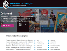 Tablet Screenshot of benchmarkgraphics.com